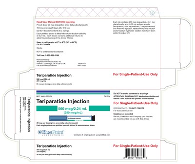 Teriparatide Injection Carton 10-25 (Teriparatide Injection Carton 10 25)